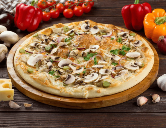 Пицца Курица с грибами